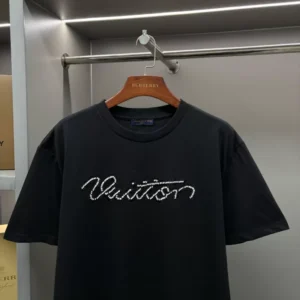 LV Embellished Signature Short-Sleeved T-Shirt - LRT125