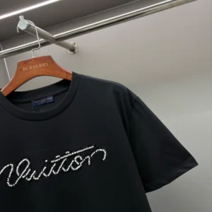 LV Embellished Signature Short-Sleeved T-Shirt - LRT125