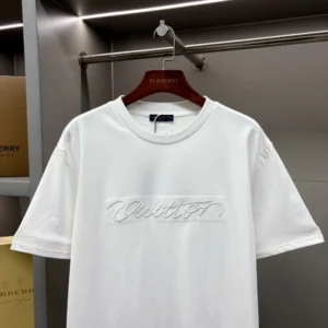 LV Embellished Signature Short-Sleeved T-Shirt - LRT131