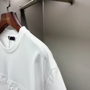 LV Embellished Signature Short-Sleeved T-Shirt - LRT131