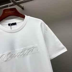 LV Embellished Signature Short-Sleeved T-Shirt - LRT131