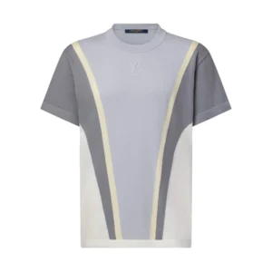 LV Graphic Cotton Jacquard Short-Sleeved Crewneck - LRT123