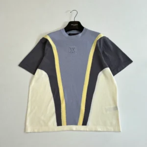 LV Graphic Cotton Jacquard Short-Sleeved Crewneck - LRT123