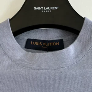 LV Graphic Cotton Jacquard Short-Sleeved Crewneck - LRT123
