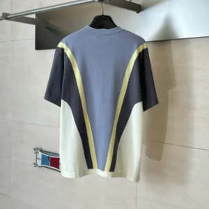 LV Graphic Cotton Jacquard Short-Sleeved Crewneck - LRT123