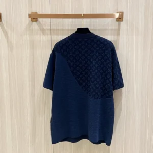 LV Graphic Jacquard Short-Sleeved Crewneck - LRT134