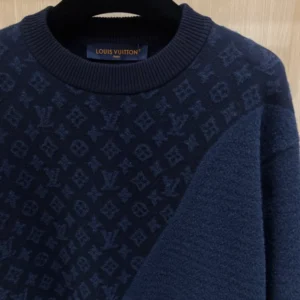 LV Graphic Jacquard Short-Sleeved Crewneck - LRT134