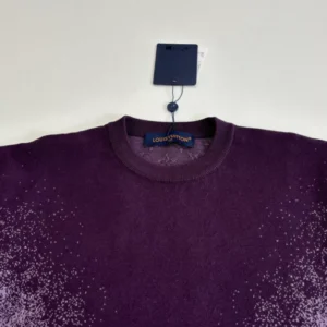 LV Monogram Jacquard Short-Sleeved Crewneck - LRT126