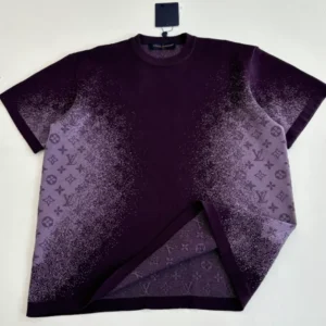 LV Monogram Jacquard Short-Sleeved Crewneck - LRT126