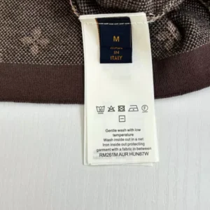LV Monogram Jacquard Short-Sleeved Crewneck - LRT130
