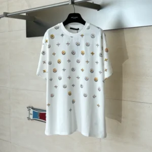 LV Overprinted Monogram Jacquard T-Shirt - LRT129