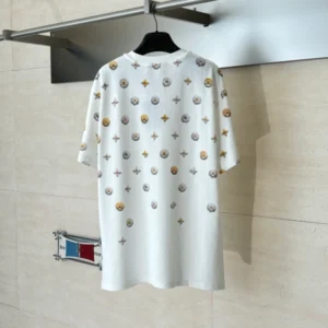 LV Overprinted Monogram Jacquard T-Shirt - LRT129