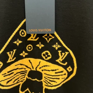 LV Short-Sleeved Intarsia Crewneck - LRT135