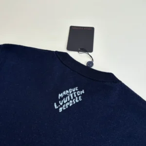 LV Short-Sleeved Jacquard Crewneck - LRT120