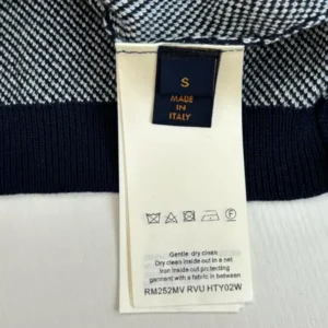 LV Short-Sleeved Jacquard Crewneck - LRT120