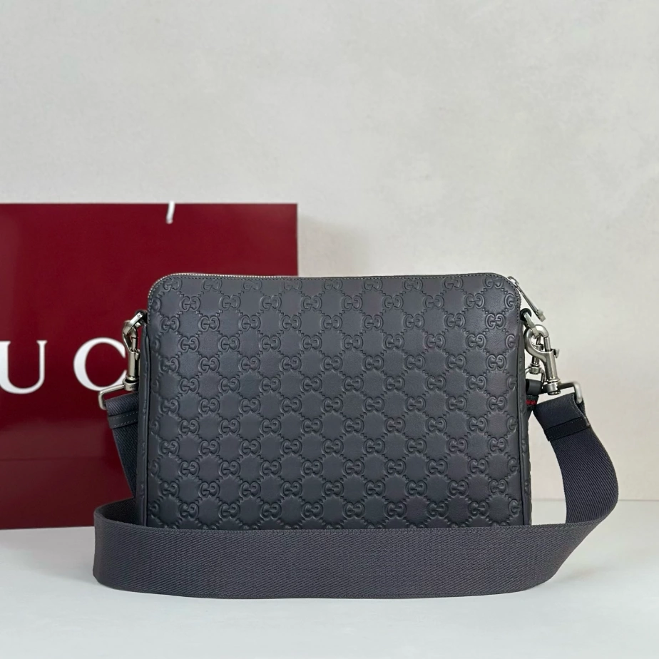 Gucci GG Emblem Medium Crossbody Bag - GB037
