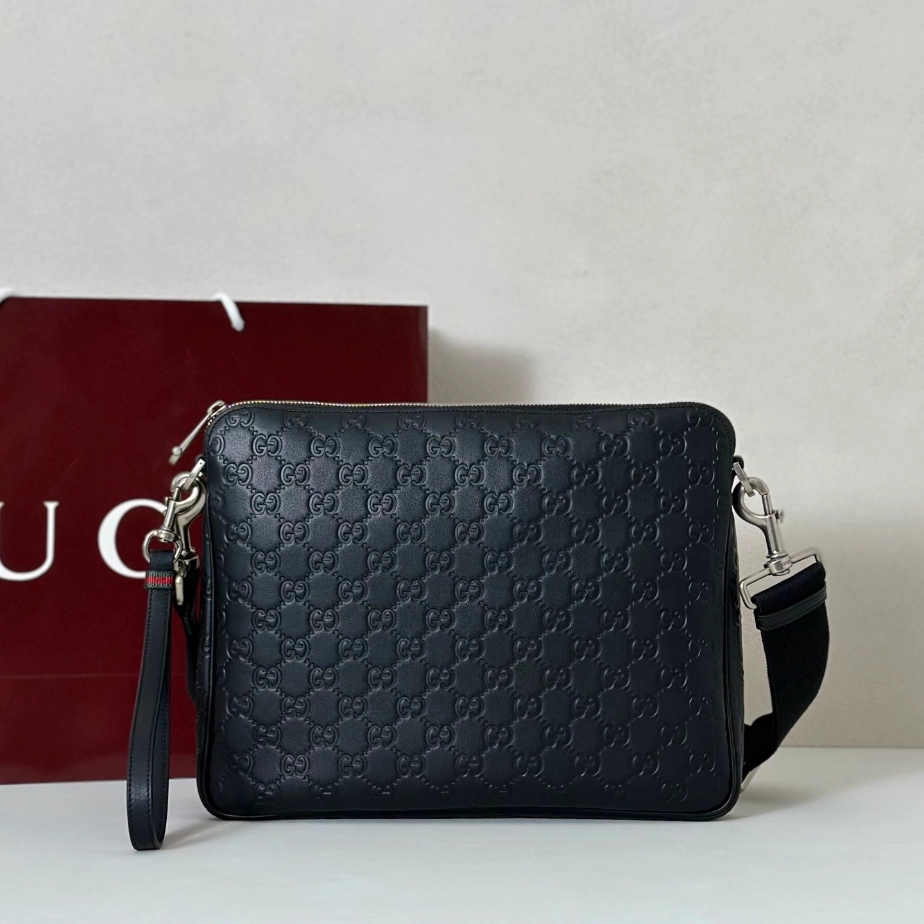 Gucci GG Emblem Medium Crossbody Bag - GB038
