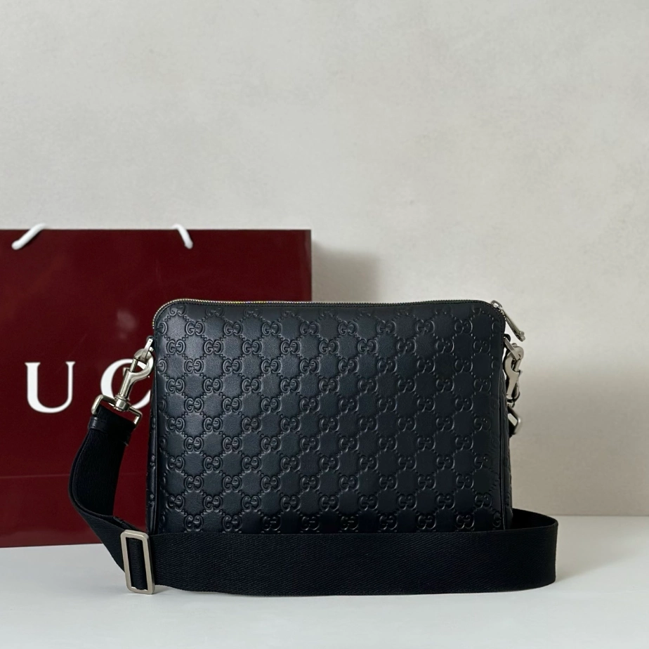 Gucci GG Emblem Medium Crossbody Bag - GB038