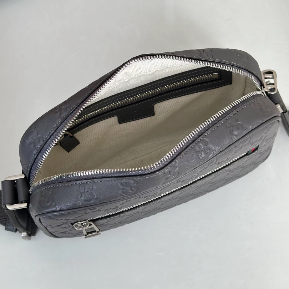Gucci GG Emblem Small Crossbody Bag - GB035