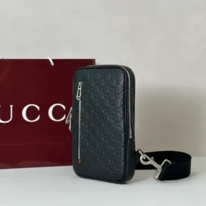 Gucci GG Emblem Small Crossbody Bag - GB039