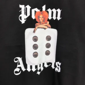 Palm Angels Black Pin Up T-Shirt - PAT03