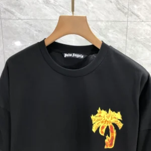 Palm Angels Burning Palm Over T-shirt - PAT13