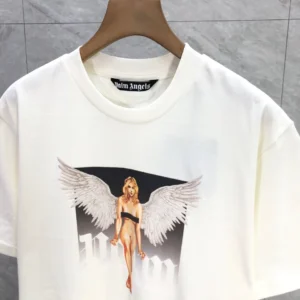 Palm Angels Crystal Pin-Up T-shirt - PAT01