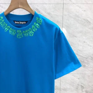 Palm Angels neck-logo T-shirt - PAT05