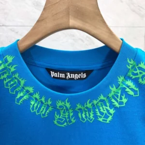 Palm Angels neck-logo T-shirt - PAT05