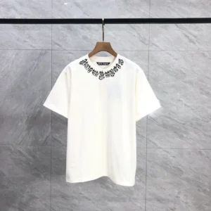 Palm Angels neck-logo T-shirt - PAT06