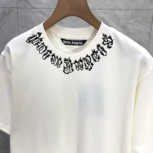 Palm Angels neck-logo T-shirt - PAT06