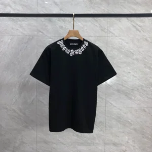 Palm Angels neck-logo T-shirt - PAT07