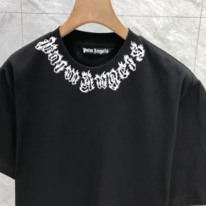 Palm Angels neck-logo T-shirt - PAT07
