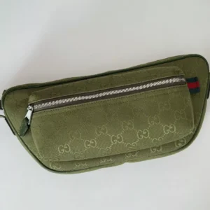 Gucci GG Canvas Large Slingbag in Green - GB052