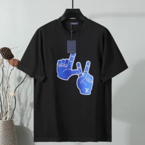LV Short-Sleeved Signature Patch Crewneck - LRT136