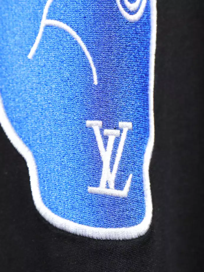 LV Short-Sleeved Signature Patch Crewneck - LRT136