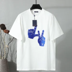 LV Short-Sleeved Signature Patch Crewneck - LRT137