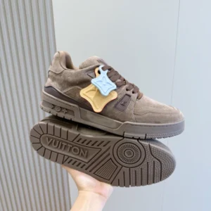 LV Trainer Distressed Sneaker - RLS193