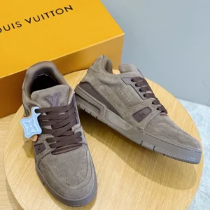 LV Trainer Distressed Sneaker - RLS193