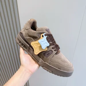 LV Trainer Distressed Sneaker - RLS193
