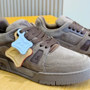 LV Trainer Distressed Sneaker - RLS193