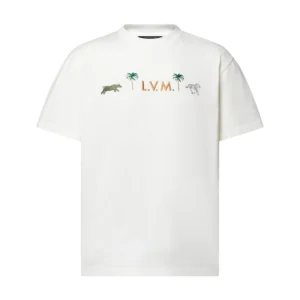 LV x The Darjeeling Limited Embroidered Short-Sleeved Crewneck - LRT163