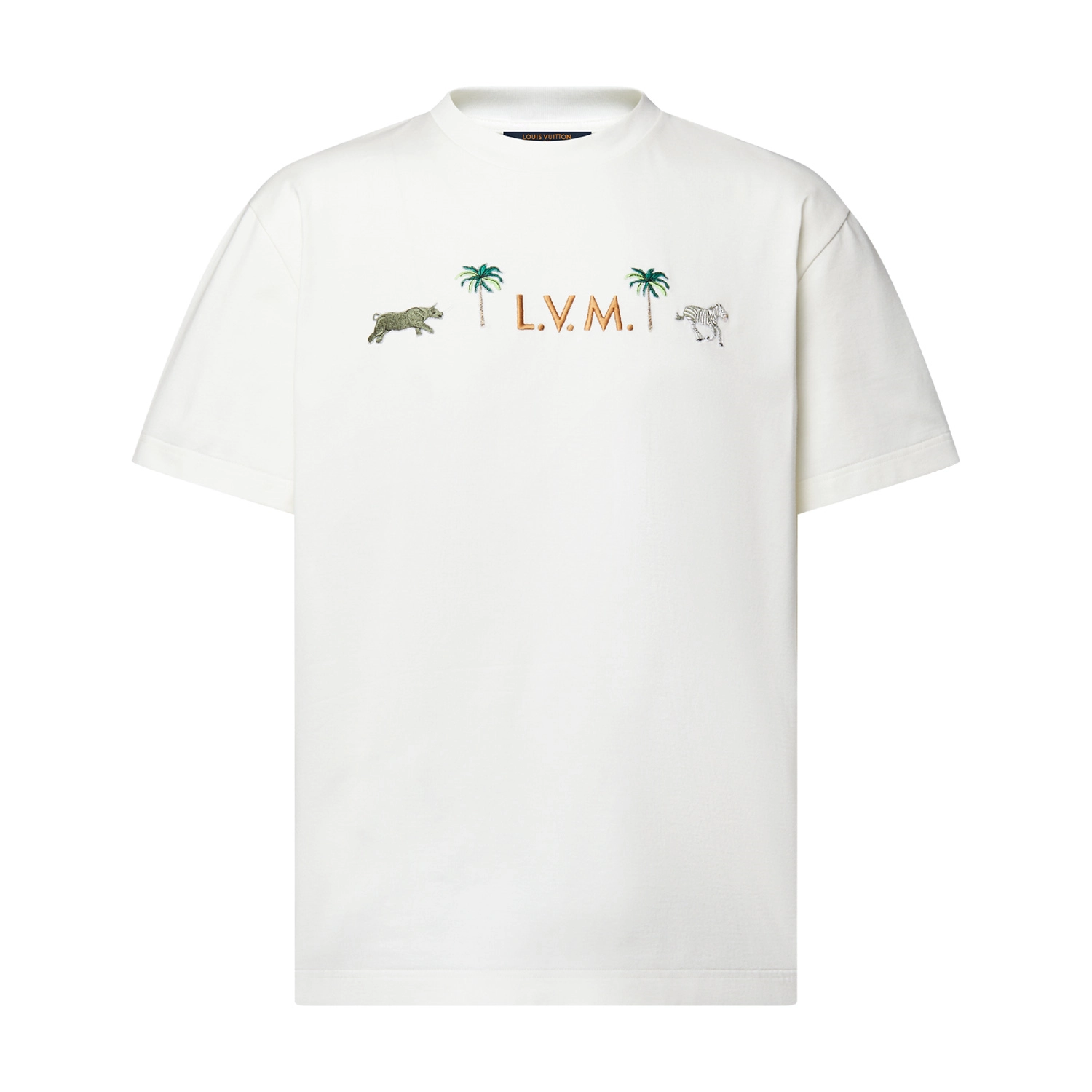 LV x The Darjeeling Limited Embroidered Short-Sleeved Crewneck - LRT163