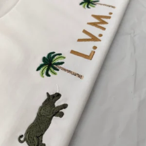 LV x The Darjeeling Limited Embroidered Short-Sleeved Crewneck - LRT163