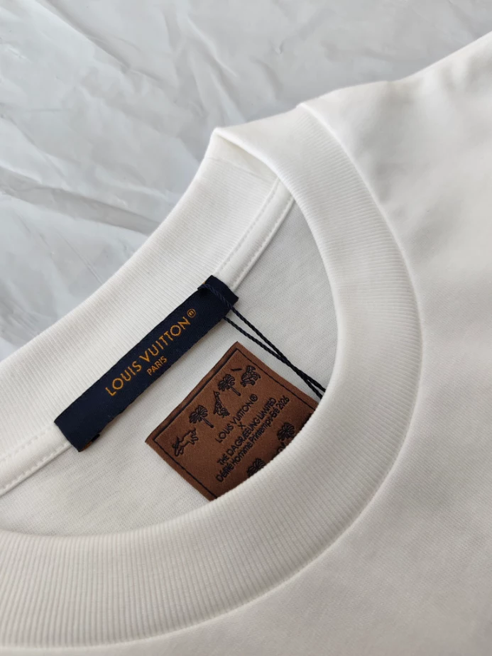 LV x The Darjeeling Limited Embroidered Short-Sleeved Crewneck - LRT163
