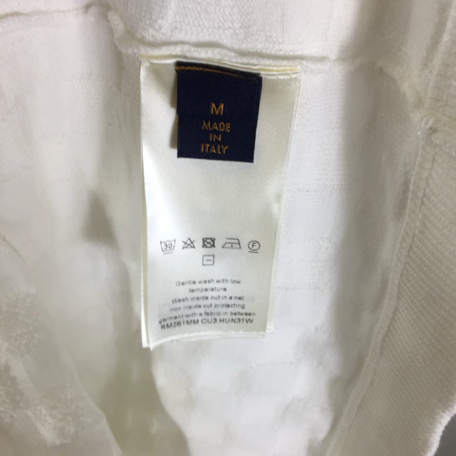 Louis Vuitton Damier Terry Tennis T-Shirt - LRT157 - Image 7