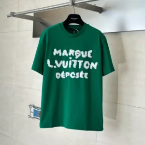 Louis Vuitton Embroidered Signature Short-Sleeved T-Shirt - LRT152