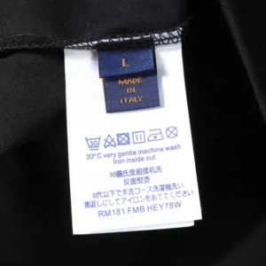 Louis Vuitton Embroidered Signature T-Shirt - LRT148