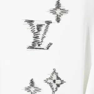 Louis Vuitton Embroidered Signature T-Shirt - LRT149