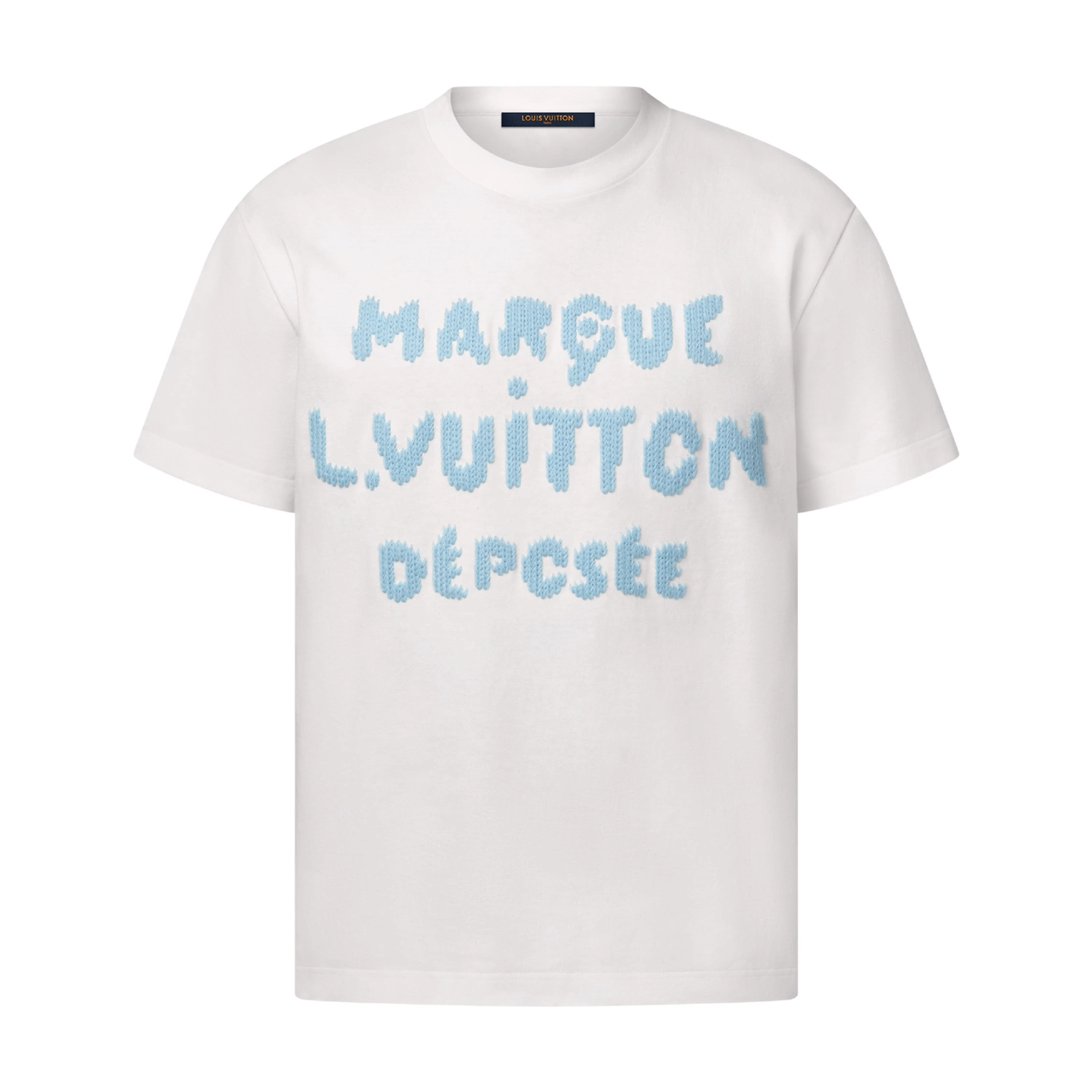 Louis Vuitton Embroidered Signature T-Shirt - LRT154